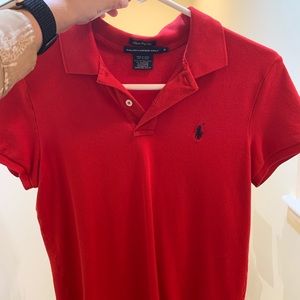 Red Ralph Lauren Polo